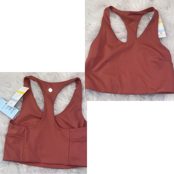 Zella Other - Zella Nordstrom Size XS Yoga Coral Racerback Sports Bra Top